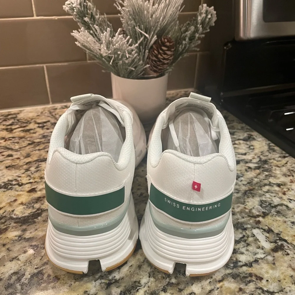 On Running White Athletic Shoes - Picture 3 of 10